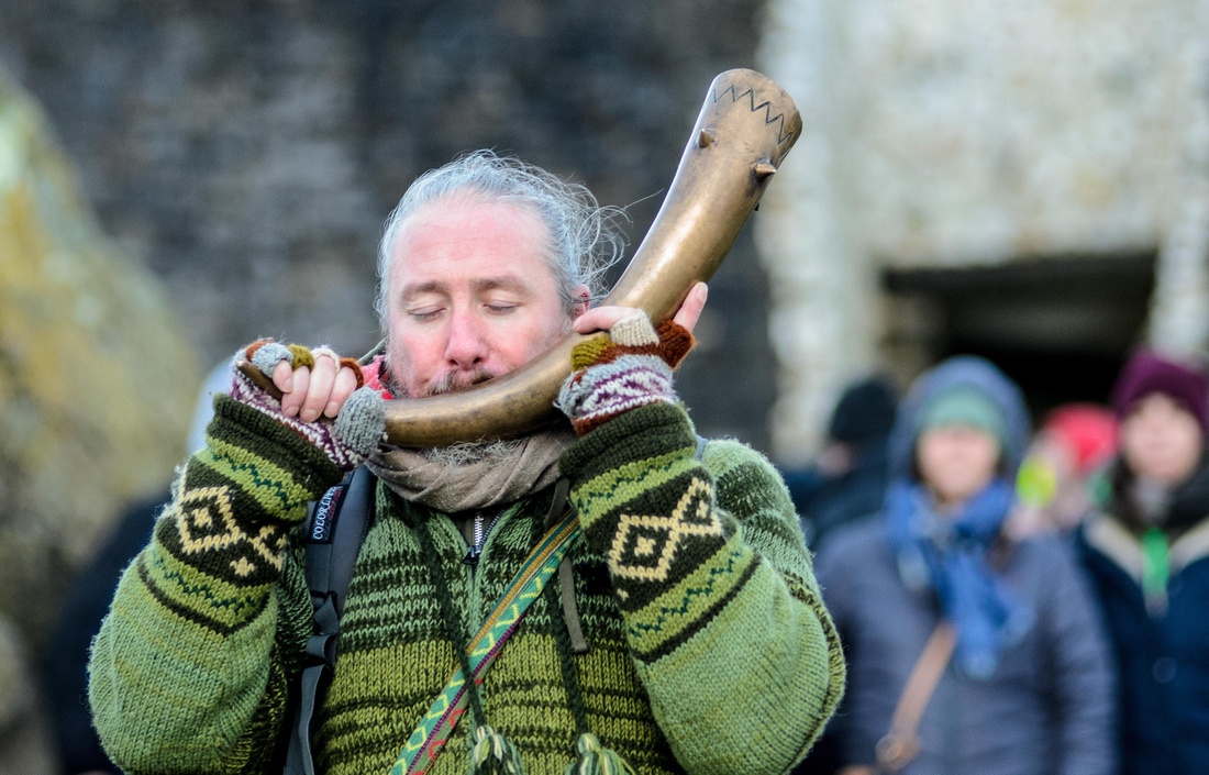 Winter Solstice 2017 at Newgrange Passage Tomb