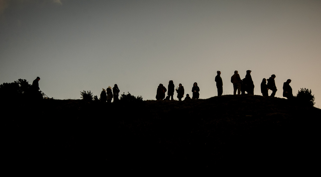 Winter Solstice 2016 at Dowth Passage Tomb