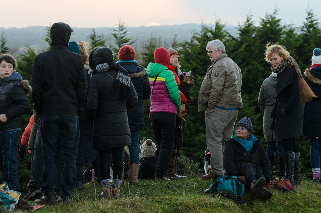 Winter Solstice 2016 at Dowth Passage Tomb