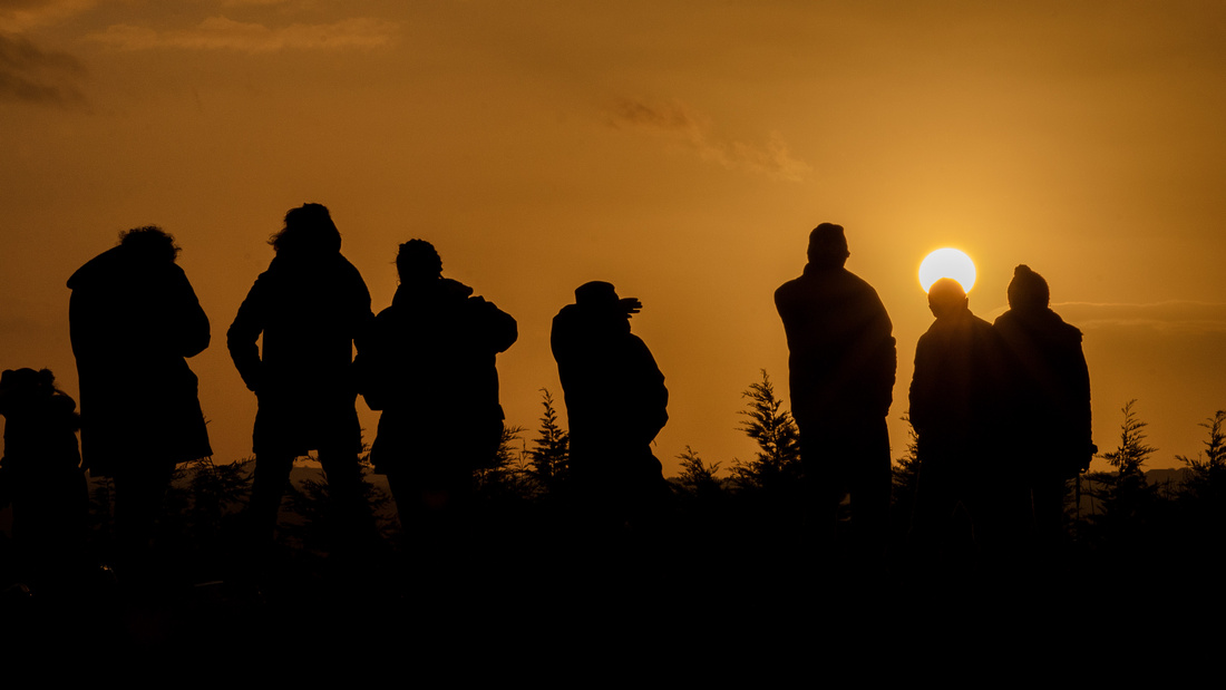 Winter Solstice 2016 at Dowth Passage Tomb