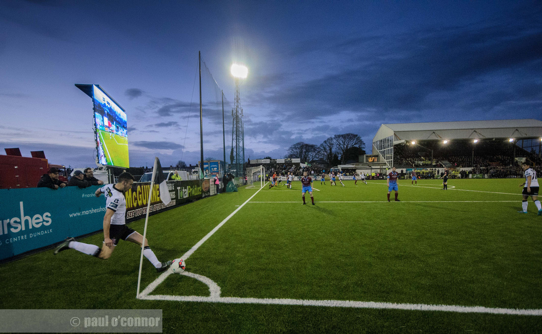 Dundalk v Drogheda in the SSE Airtricity League Premier Division