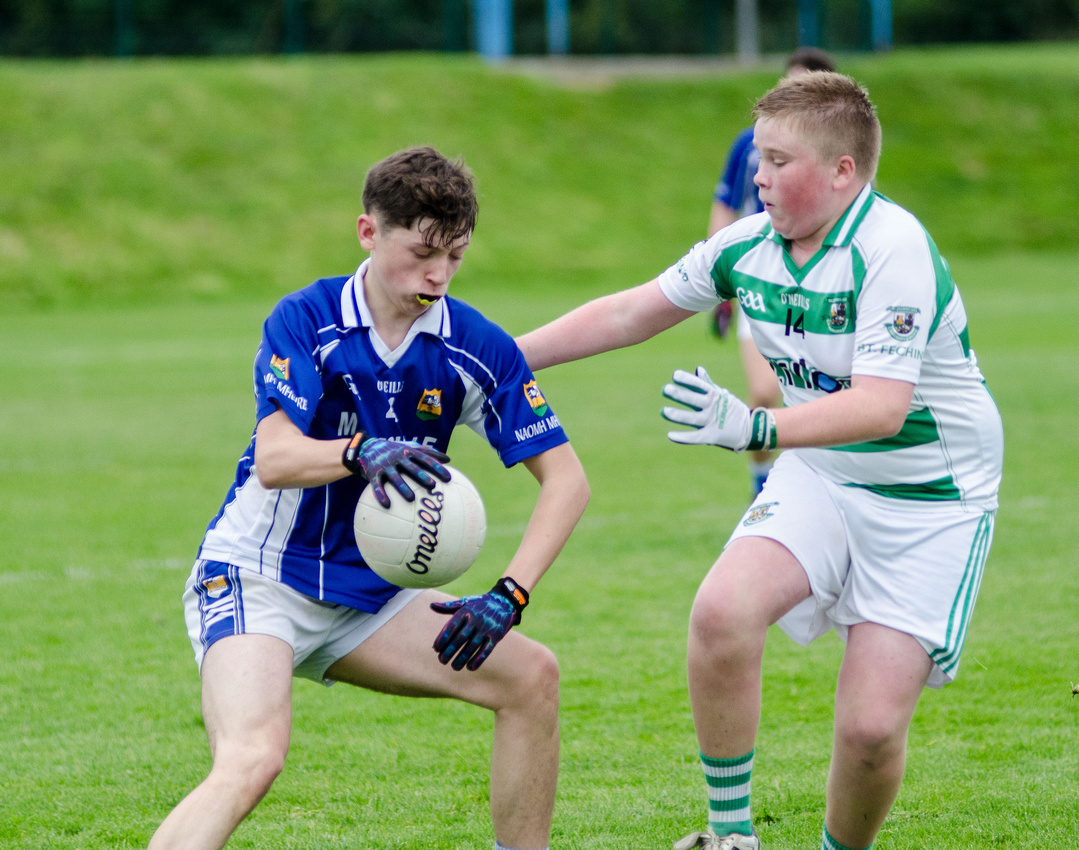 St Fechins v St Marys in the Louth Under 16 Championship Final