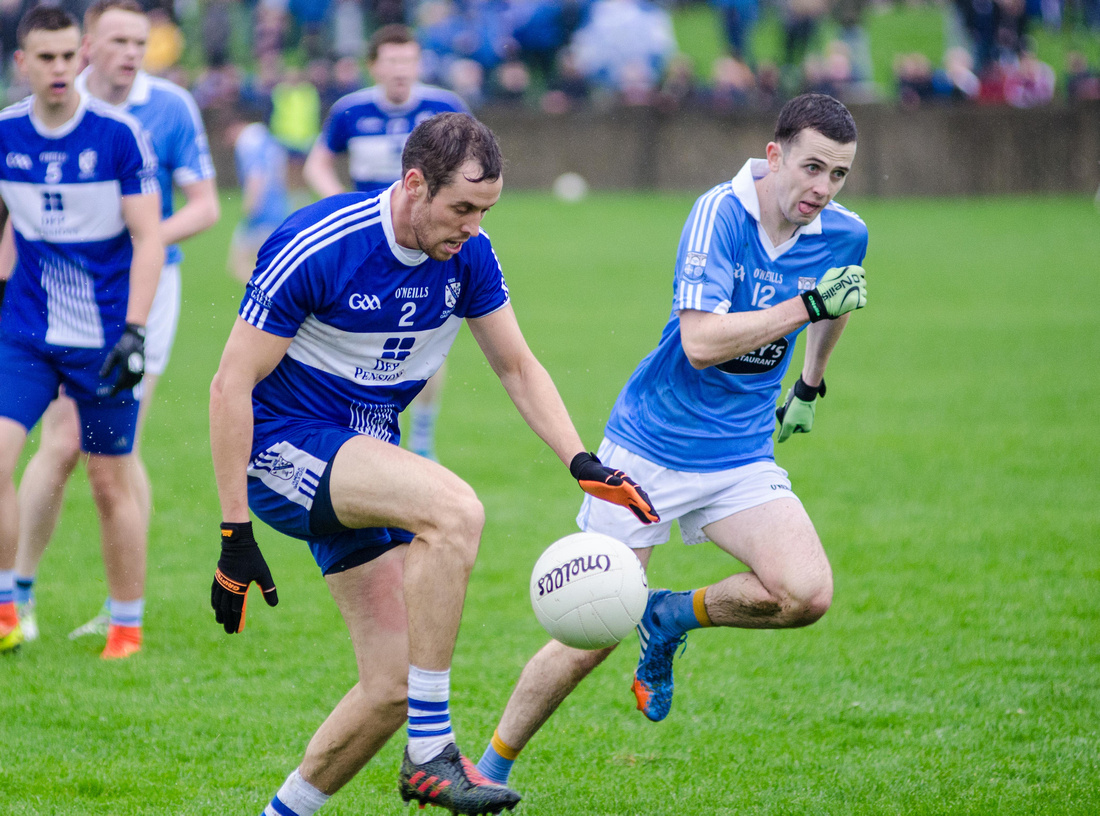Newtown Blues v Dundalk Gaels, 2017 Louth Senior Football Champi