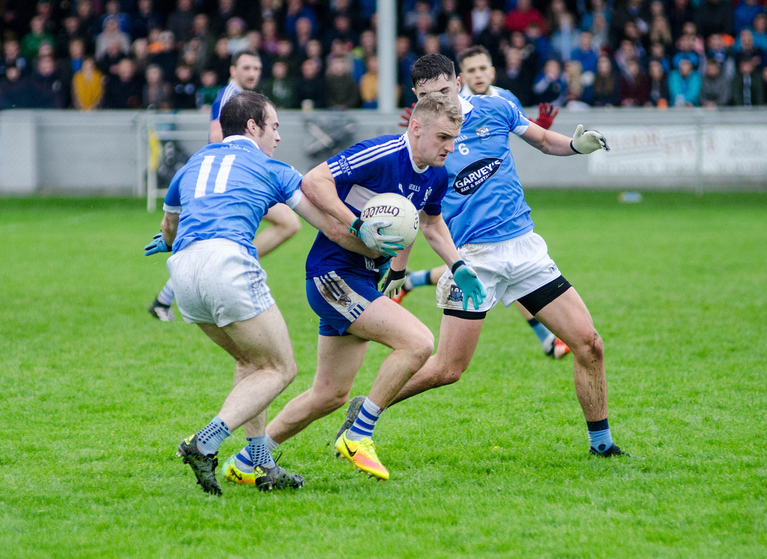 Newtown Blues v Dundalk Gaels, 2017 Louth Senior Football Champi