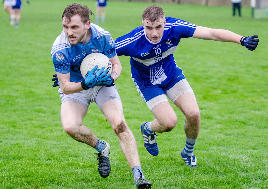 Newtown Blues v Dundalk Gaels, 2017 Louth Senior Football Champi