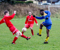 Grove Rangers v Robinstown in the 2017/18 NEFL Divison 4