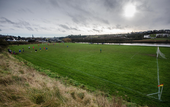 Grove Rangers v Robinstown in the 2017/18 NEFL Divison 4