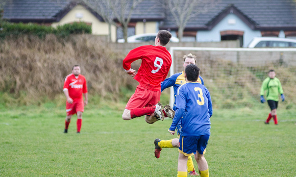 Grove Rangers v Robinstown in the 2017/18 NEFL Divison 4