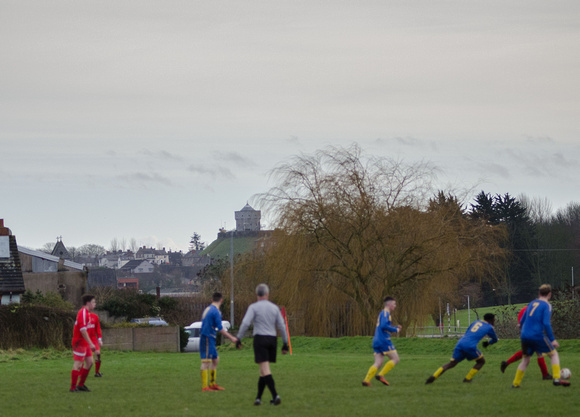 Grove Rangers v Robinstown in the 2017/18 NEFL Divison 4