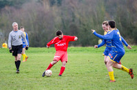 Grove Rangers v Robinstown in the 2017/18 NEFL Divison 4