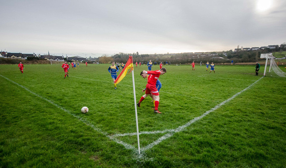 Grove Rangers v Robinstown in the 2017/18 NEFL Divison 4