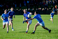 Newtown Blues v Naomh Mairtin in the Louth Senior Championship F