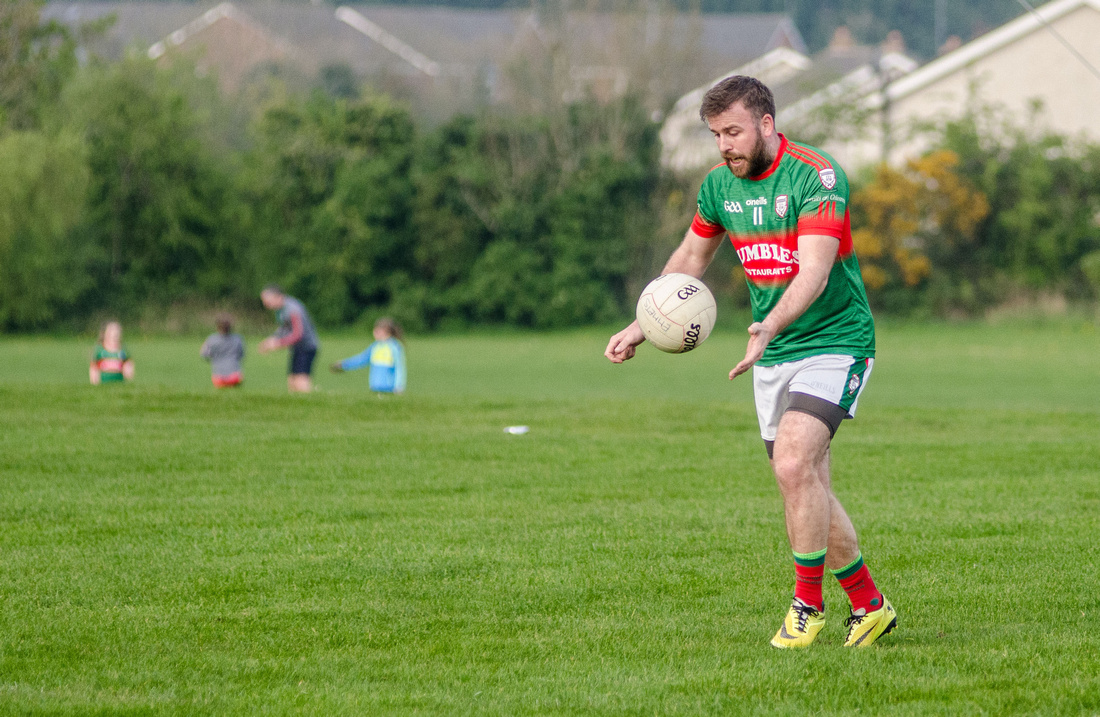 23rd April 2019: Glen Emmets v Lannleire, Louth Division 3 Footb