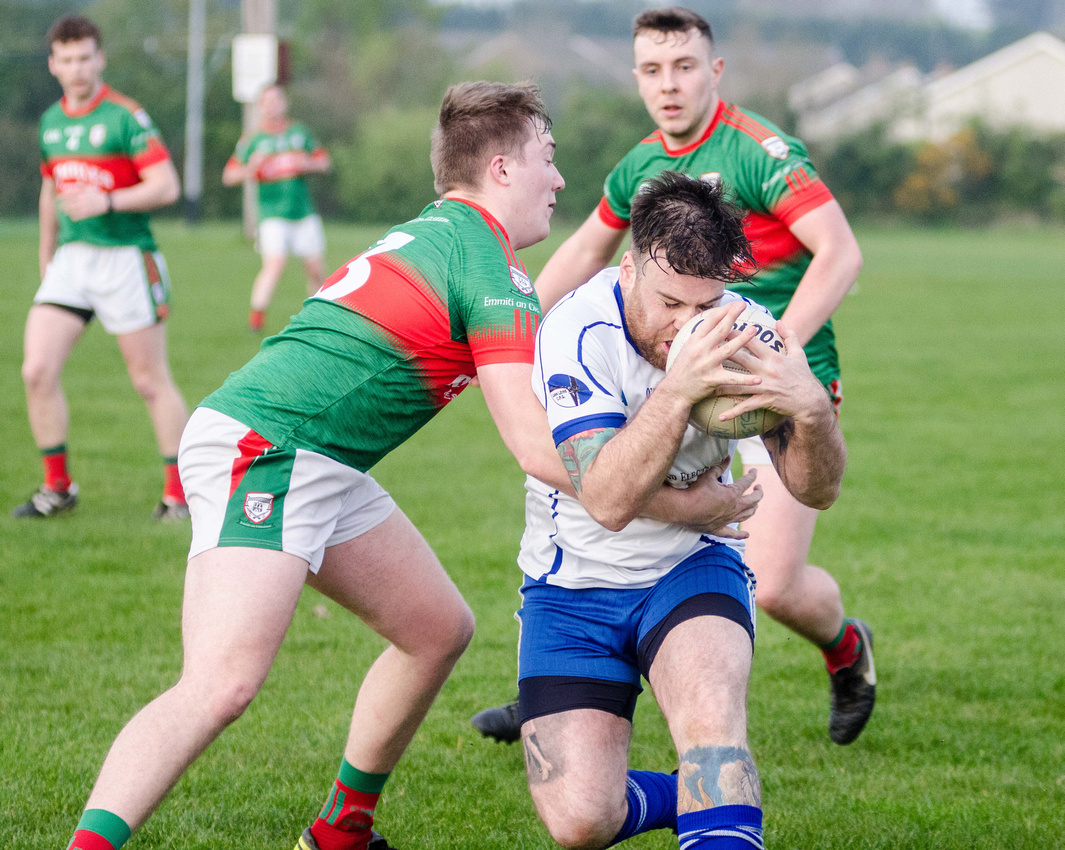 23rd April 2019: Glen Emmets v Lannleire, Louth Division 3 Footb