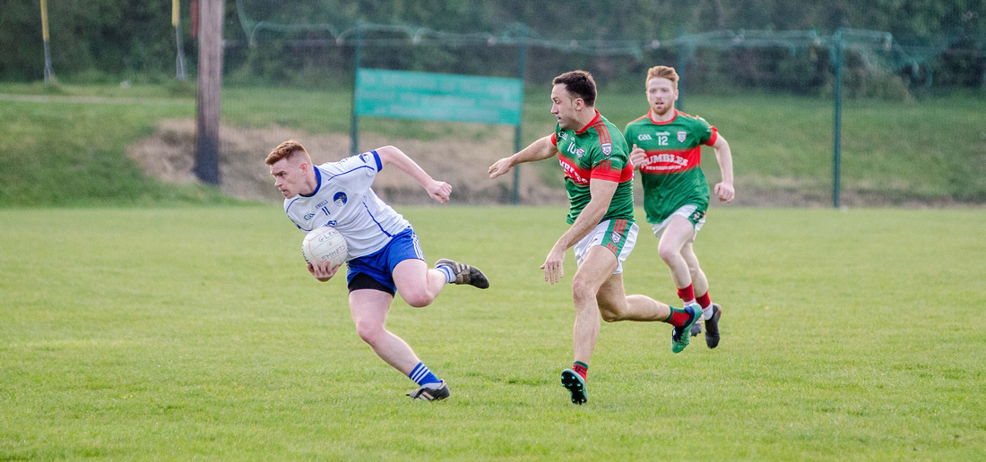 23rd April 2019: Glen Emmets v Lannleire, Louth Division 3 Footb