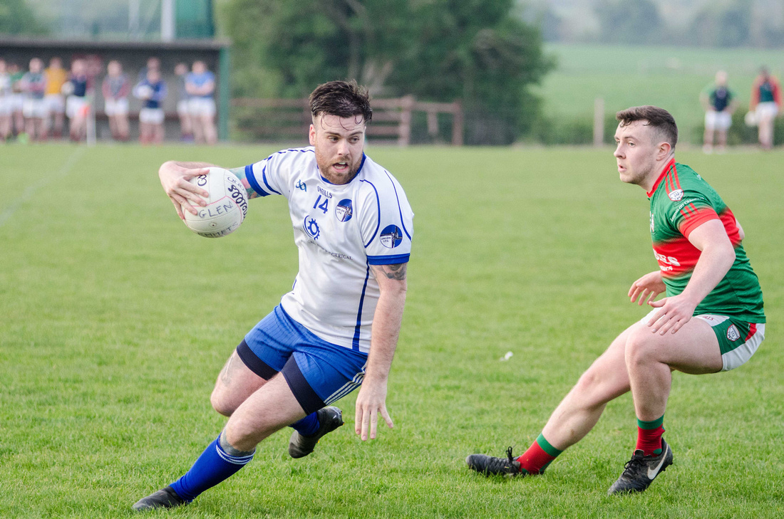 23rd April 2019: Glen Emmets v Lannleire, Louth Division 3 Footb